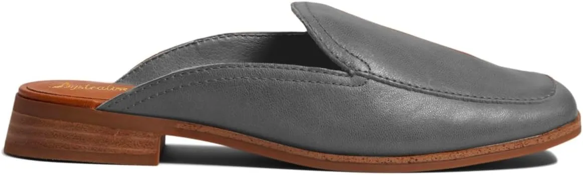 Women Low Flat Heel Mules Square Closed Toe Two-Toned Mule Sandals Slip-On 1” Chunky Stacked Heels Loafers Backless Slide Shoes Patchwork Office Club Comfort Daily Casual Retro 4-11 M US