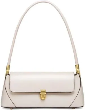 Women Shoulder Bags Vintage Handbag Retro Classic Small Purse 90s Buckle Closure