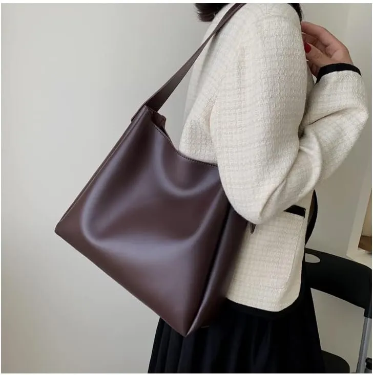 Women Tote Bag Handbags PU Leather Fashion Hobo Shoulder Bags Hand Bags, Purses for Women Y2K Bag