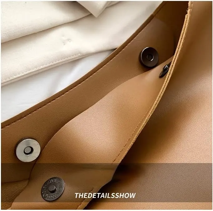 Women Tote Bag Handbags PU Leather Fashion Hobo Shoulder Bags Hand Bags, Purses for Women Y2K Bag