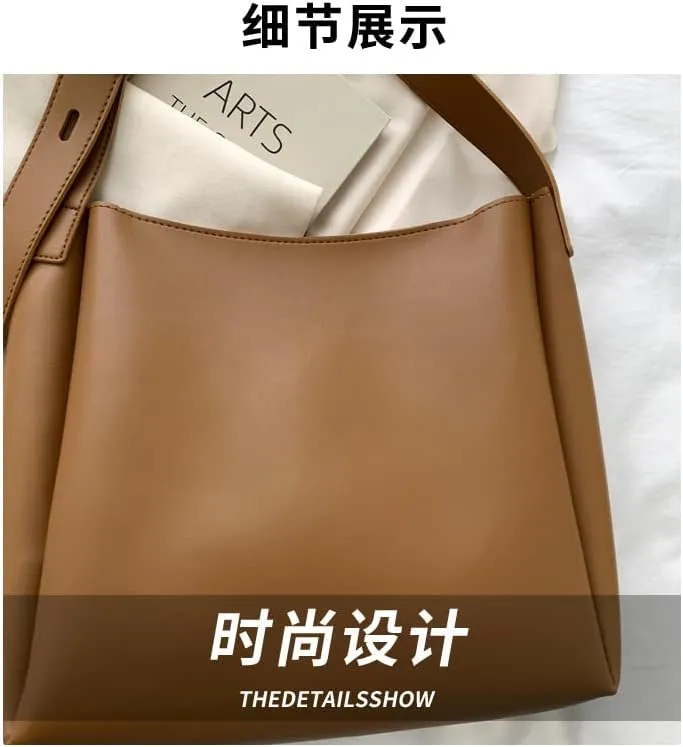 Women Tote Bag Handbags PU Leather Fashion Hobo Shoulder Bags Hand Bags, Purses for Women Y2K Bag