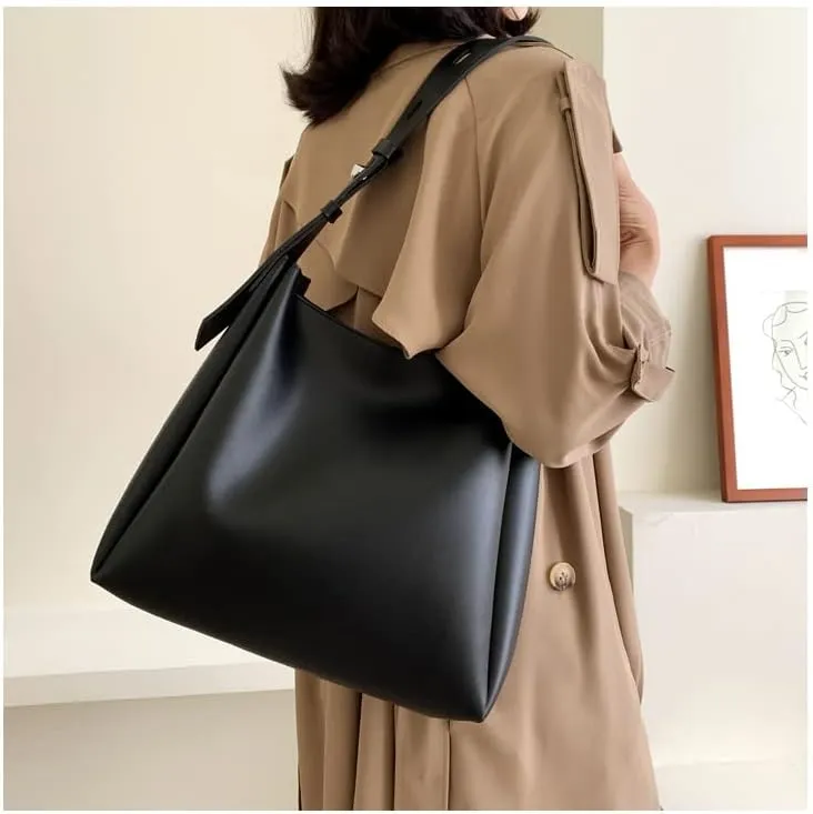 Women Tote Bag Handbags PU Leather Fashion Hobo Shoulder Bags Hand Bags, Purses for Women Y2K Bag