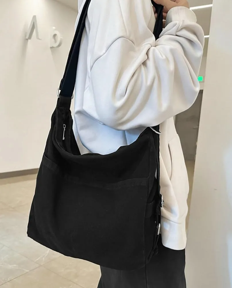Womens Denim Canvas Shoulder Bag Hobo Bags Retro Crossbody Bag Purse Slouchy Tote Handbag Satchel