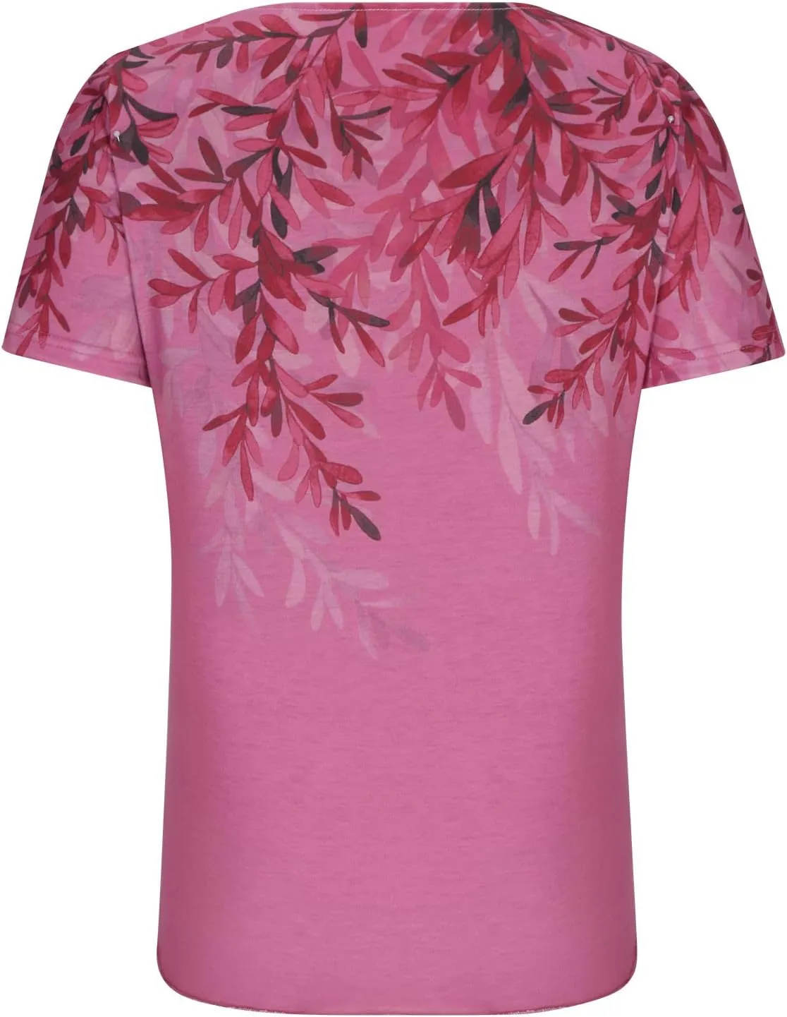Women's Floral Print Summer Blouses Dressy Casual Short Sleeve Ladies Tops Cute Tunics Shirts Trendy Clothing 2024