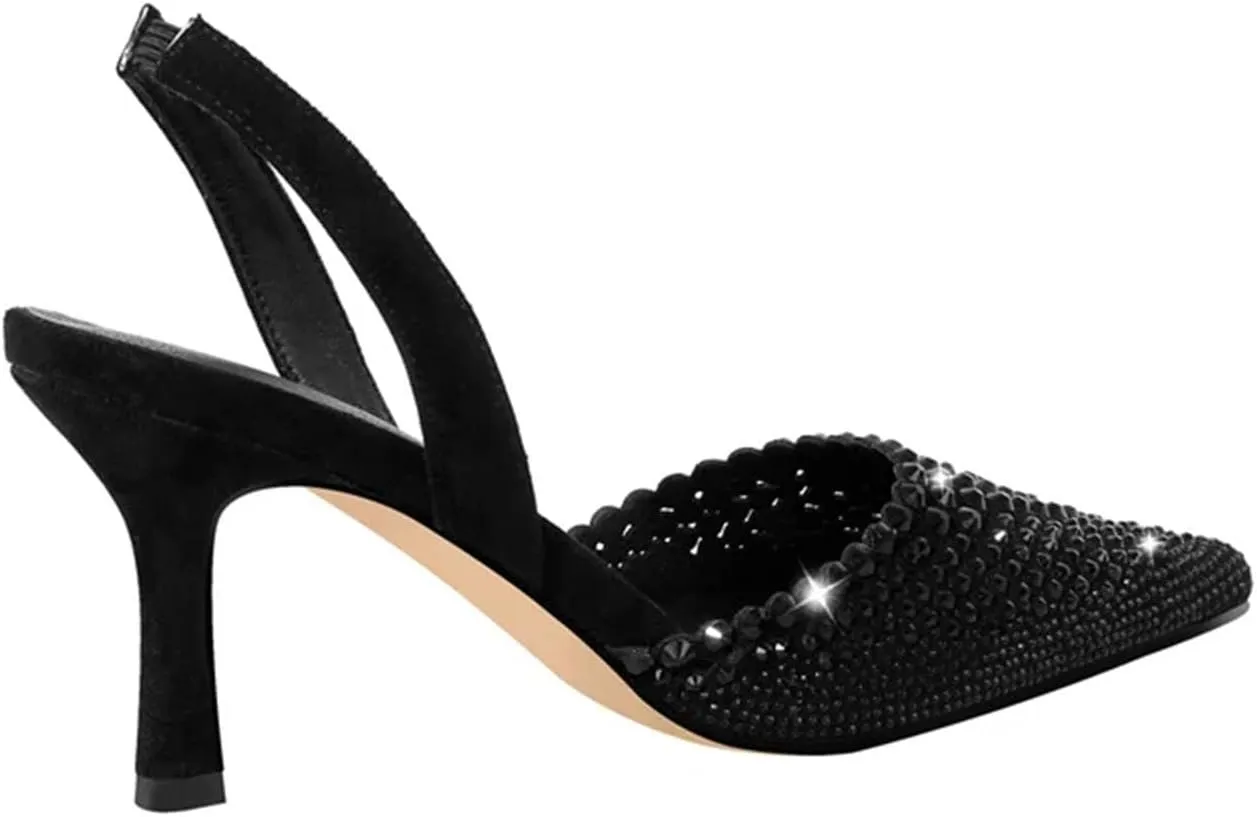 Women's Red Ankle Strap Sandals - Buckle Thin Heel Wedding Pumps