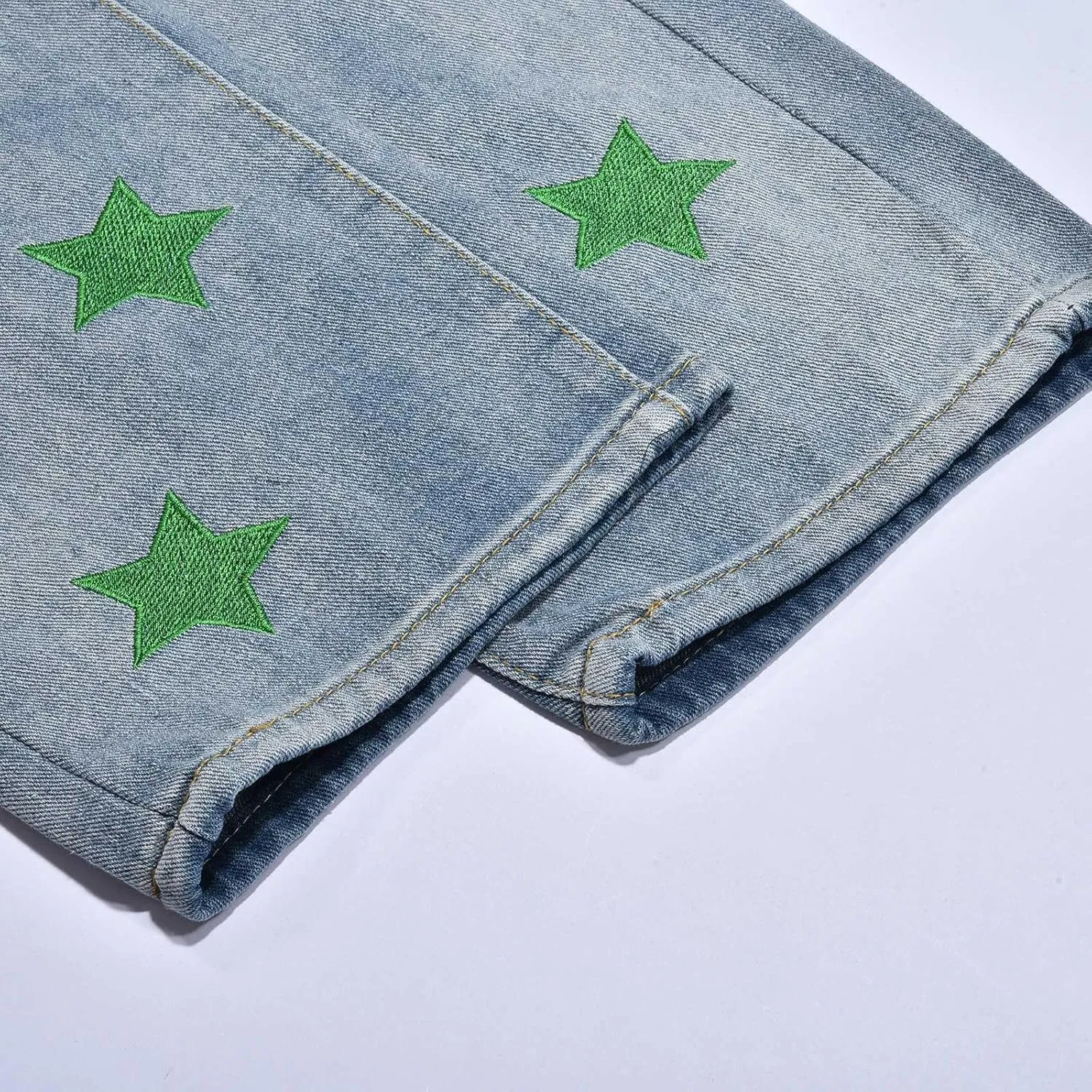 Work Long Trousers Jeans Pants Pocket Drawstring Waist Solid Color Slim Toe Jeans Taper Jean Men's Straight Fit