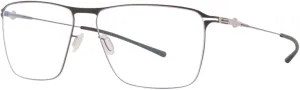 X Mercedes-Benz MB-08 Eyeglasses Men's Gunmetal/Black Full Rim 56mm