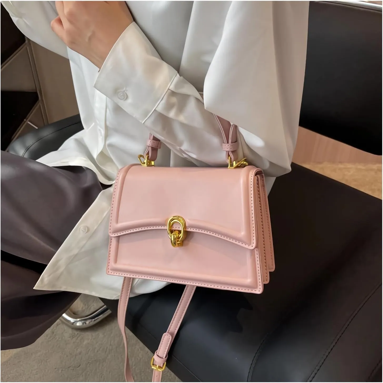 XTAPAN small purses trendy mini purses for women crossbody small square bag top handle bag crossbody bag shoulder bag
