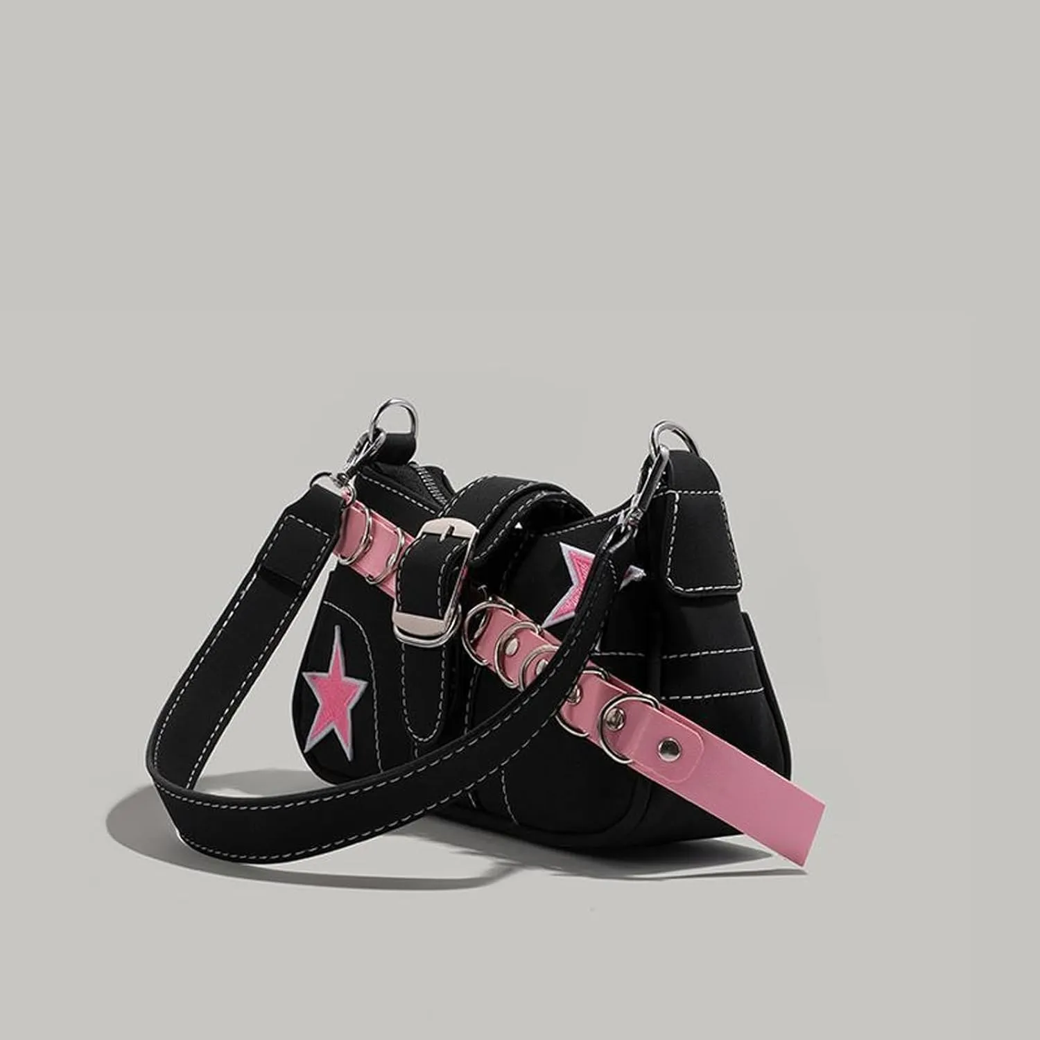 Y2k Accessories Y2k Wallet Crossbody Bag Gothic Retro Crossbody Bag Women's Shoulder Bag