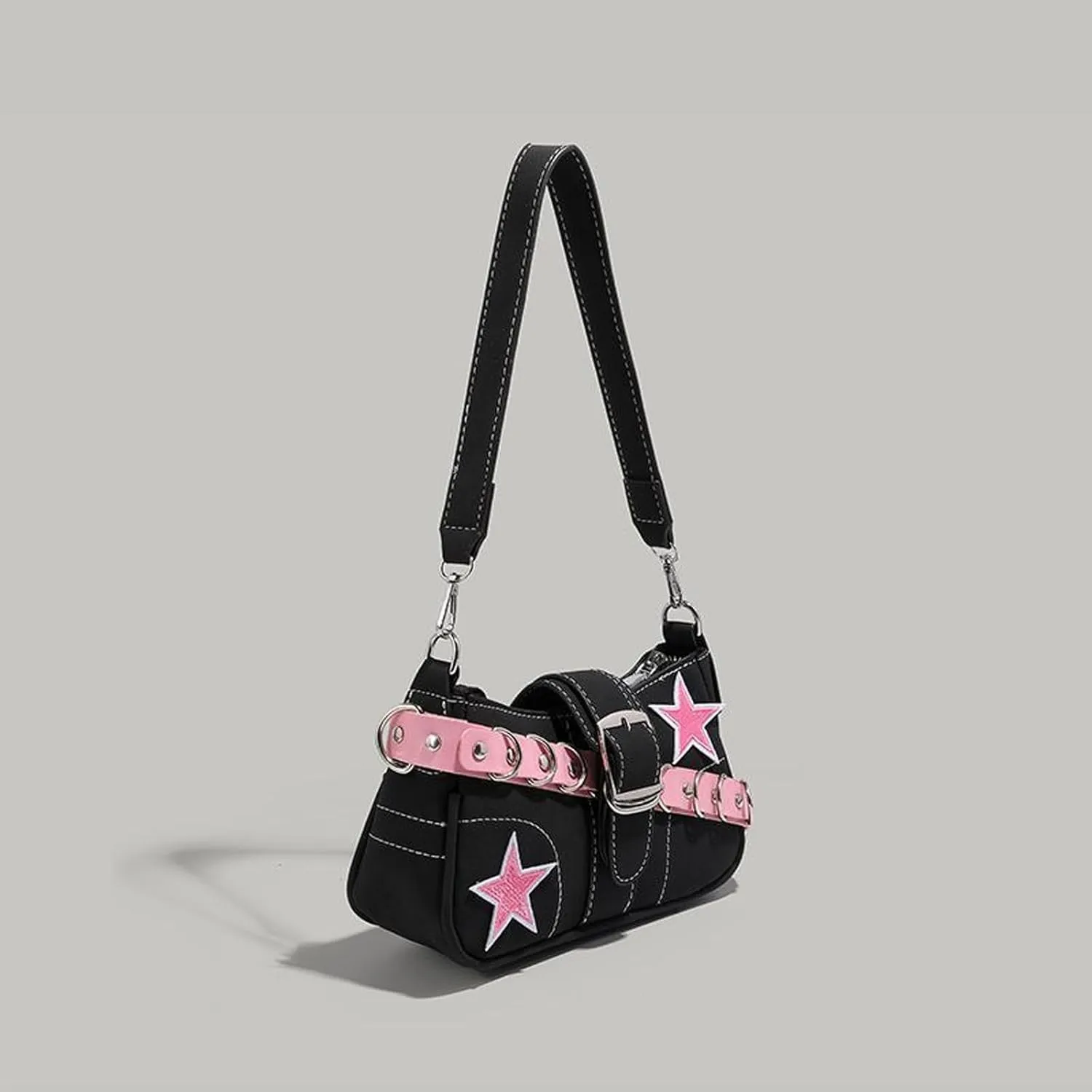Y2k Accessories Y2k Wallet Crossbody Bag Gothic Retro Crossbody Bag Women's Shoulder Bag
